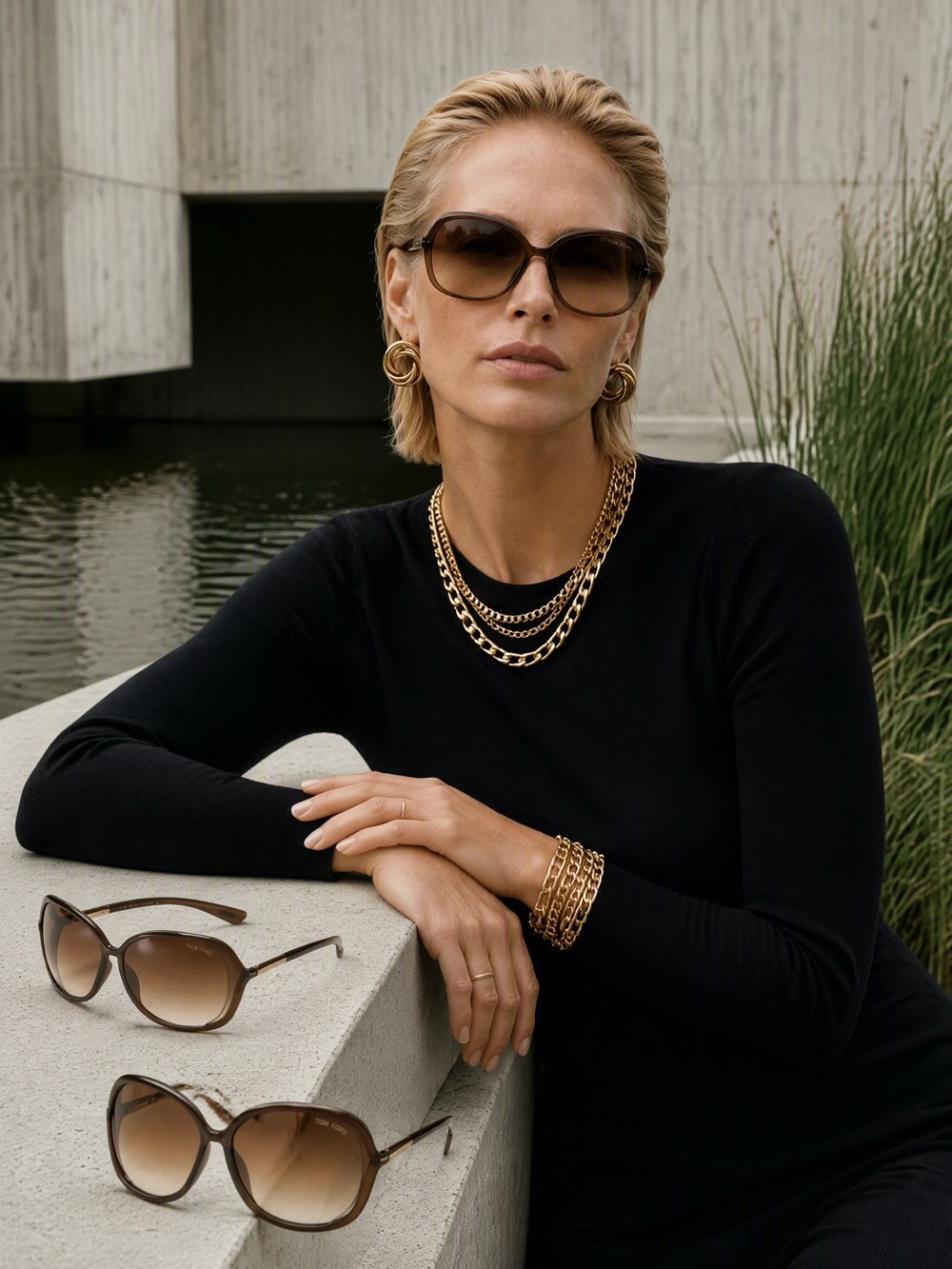GUC Tom Ford Raquel Sunglasses